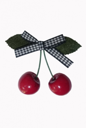 Haarschmuck Kirschenpaar