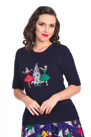 Vintage Christmas Jumper Gr.36-48