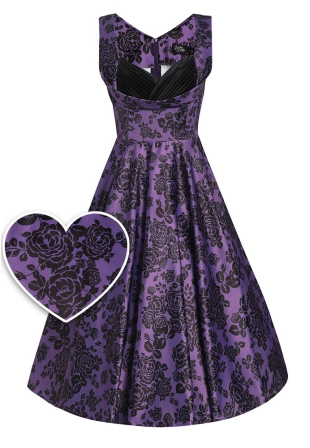 Das Purple Kleid