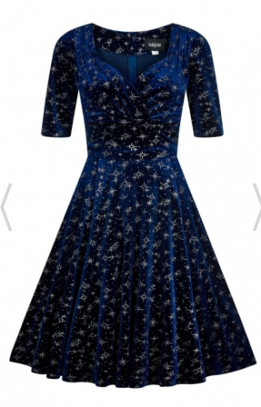 Das Sternenkleid in Royalblue Gr.38+40