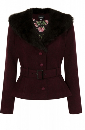 Jacke in Burgundy Gr.38+44