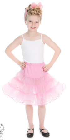 ... Mädchen-Petticoat in Pink