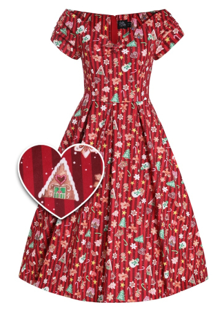 🤎Weihnachtskleid mit Lebkuchen