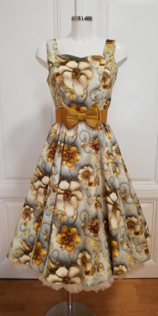 NEU! Elegantes Swingkleid mit 3D-Print