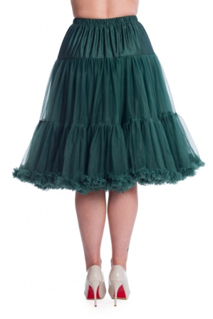 Premium Petticoat in Bottle Green