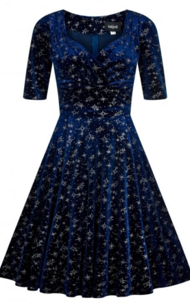 Das Sternenkleid in Royalblue Gr.38+40