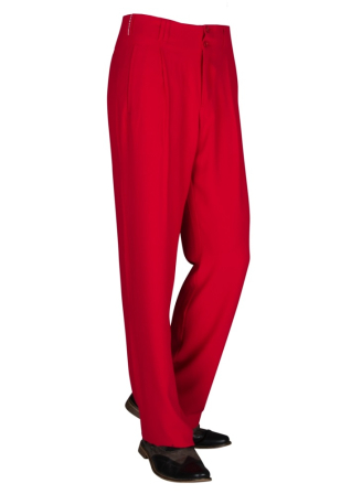 H.K. Mandel Herren Tanzhose Swing in Rot