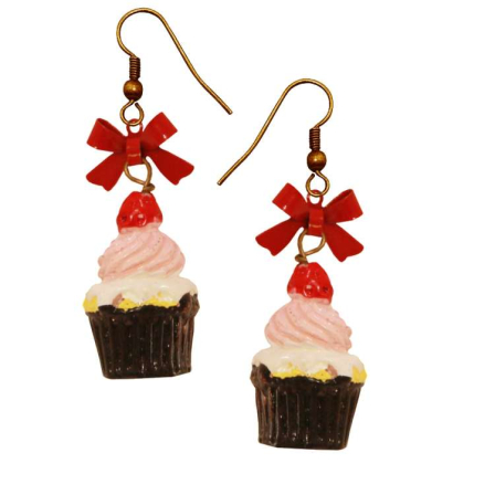 NEU! Ohrstecker mit Cupcakes🍓