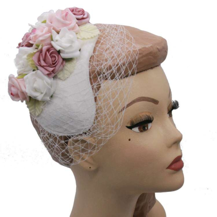 Braut Fascinator Handarbeit